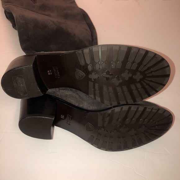 Attilio Giusti Leombruni Suede Knee high boots. - Picture 4 of 6